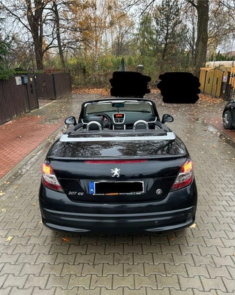 Peugeot 207 CC cena 20500 przebieg: 132000, rok produkcji 2009 z Szczucin małe 79